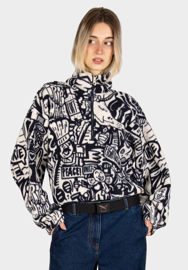 Arkta Teddy Troyer navy-white Vorderansicht