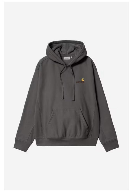Hooded American Script graphite Vorderansicht