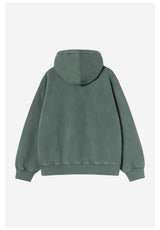 Carhartt WIP Hooded Vista Hoodie darkscarabgarmentdyed – Back view
