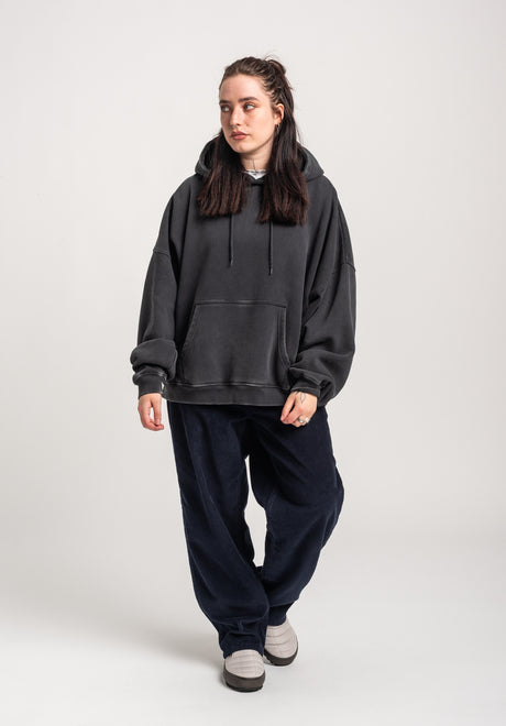 TITUS Aine Hoodie blackfaded – Detail view 2