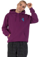 Santa-Cruz Screaming Hand Chest Sweat à capuche freshpurple – Vue de dos