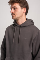 Rules Easy Hood Hoodie-sweater leadgrey – Detailweergave 1