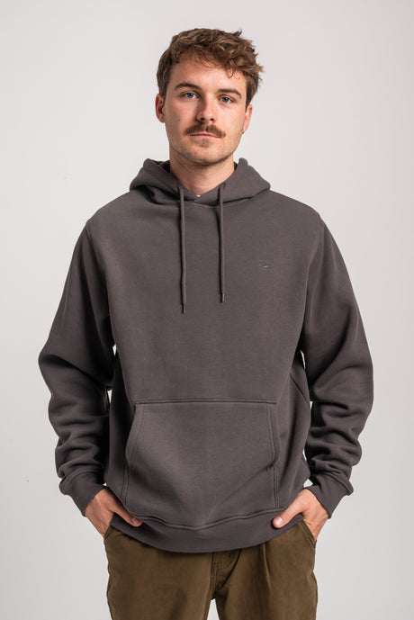 Rules Easy Hood Sudadera leadgrey – Vista frontal