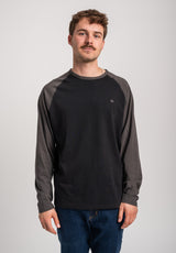 Rules Auris Camiseta Manga Larga black-leadgrey – Vista frontal