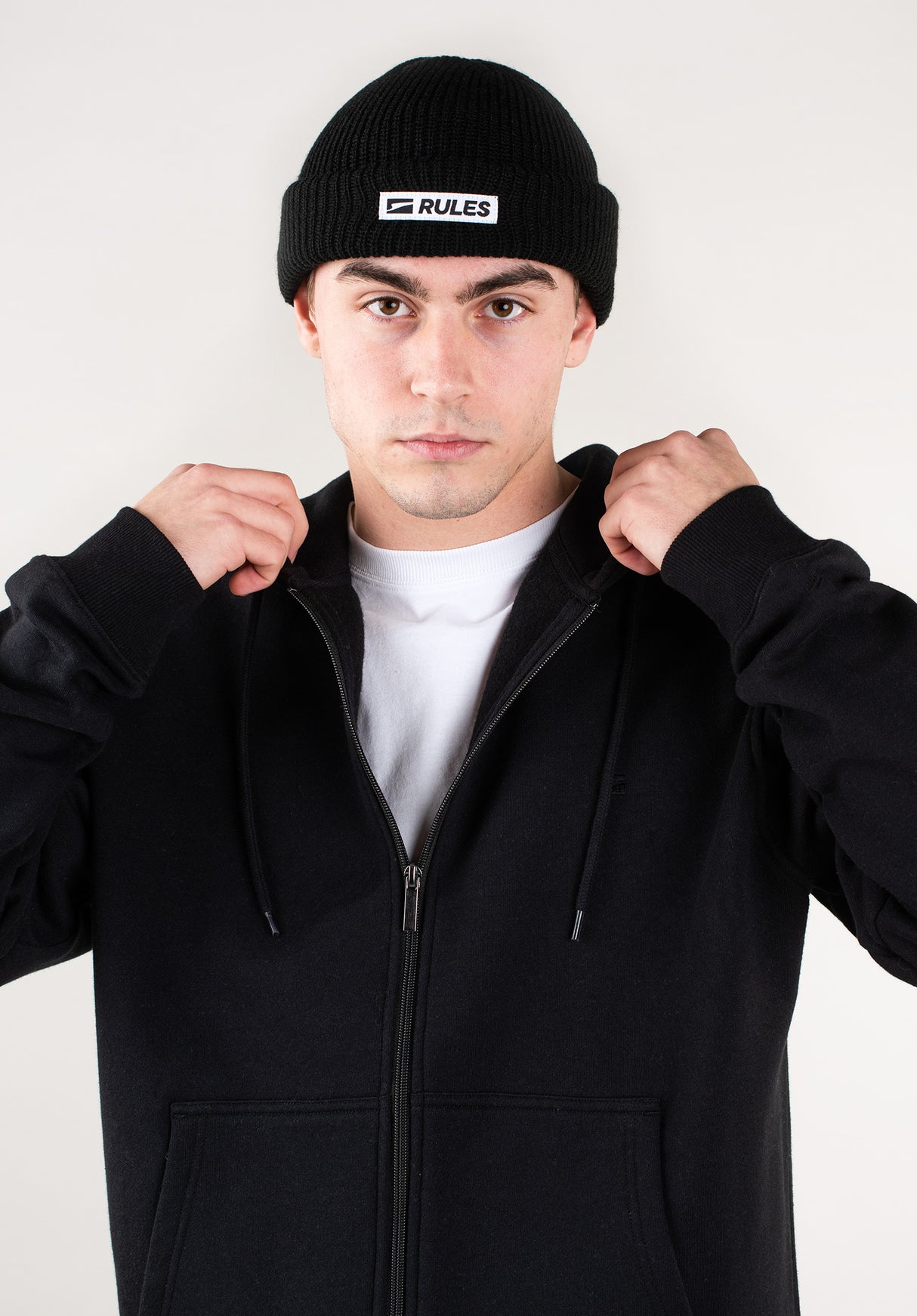 Easy Zip black Rueckenansicht