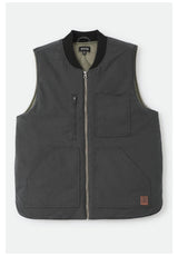 Brixton Builders Abraham Vest black-olive-surplus – Front view