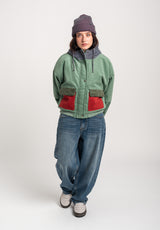 TITUS Meja Winter Jackets petrol – Side view