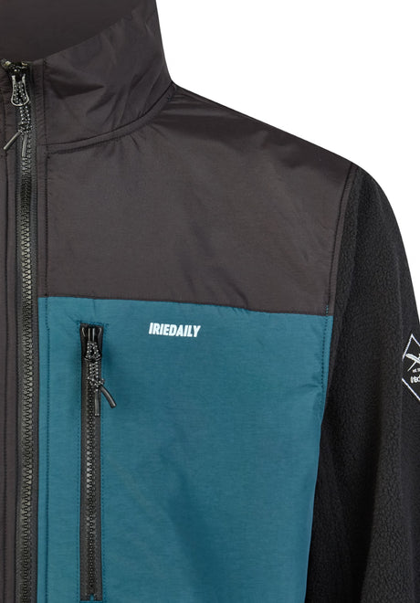 iriedaily Auf Deck Fleece Light Jacket darkorion – Detail view 1