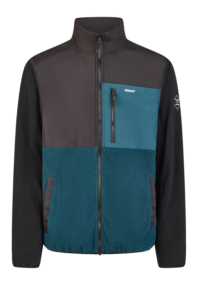 Auf Deck Fleece darkorion Vorderansicht