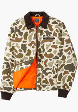 Dark Seas Transport Hooded Overgangsjakke camo – Set forfra