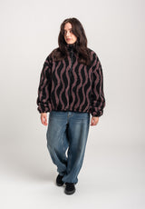 TITUS Nieva Light Jacket black-striped – Top view