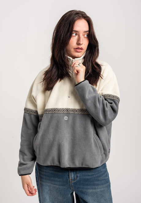 TITUS Jalma Light Jacket offwhite-greyblue – Back view