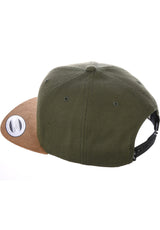 Reell Suede Cap Cap darkolive – Vista trasera