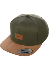 Reell Suede Cap Cap darkolive – Vista frontal