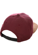 Reell Suede Cap Cap maroon – Vista de detalle 1