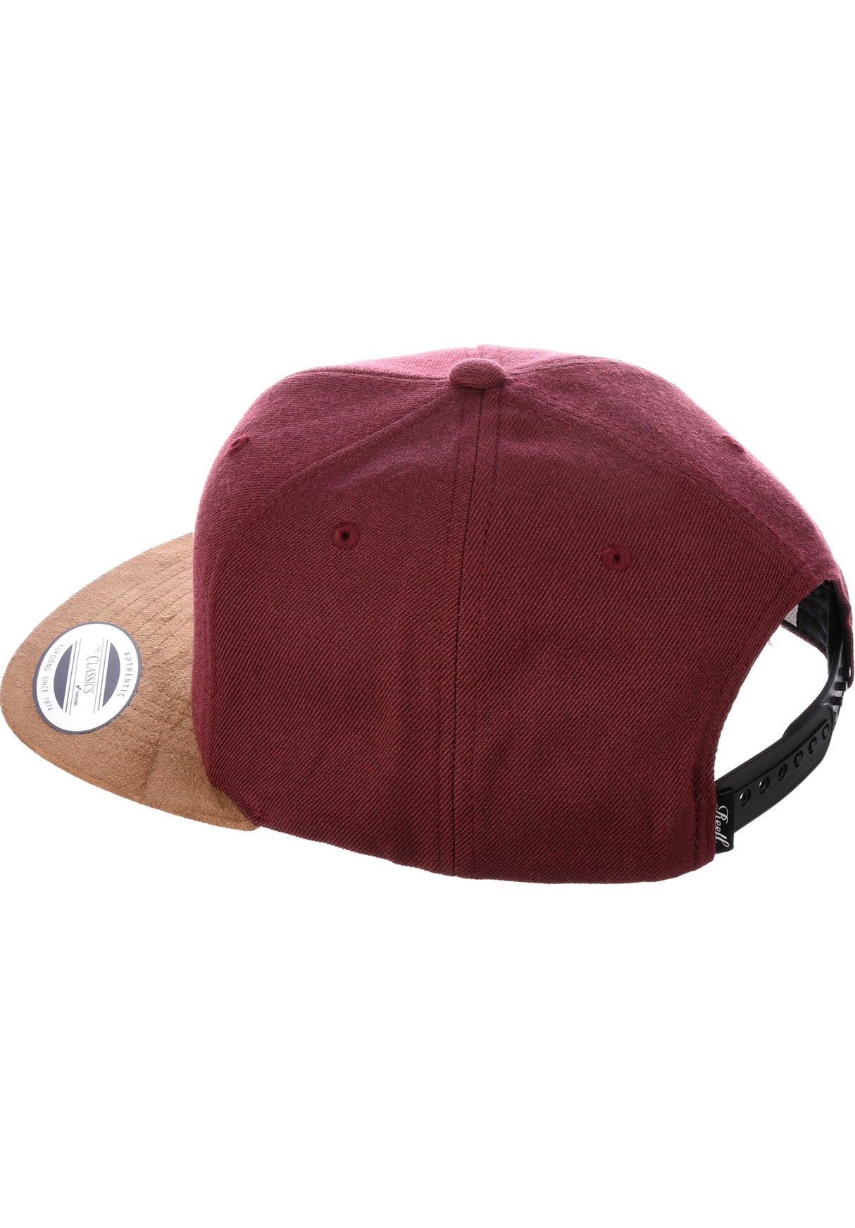 Reell Suede Cap Cap maroon – Vista trasera