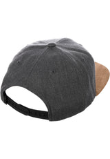 Reell Suede Cap Cap heathercharcoal – Detail view 1
