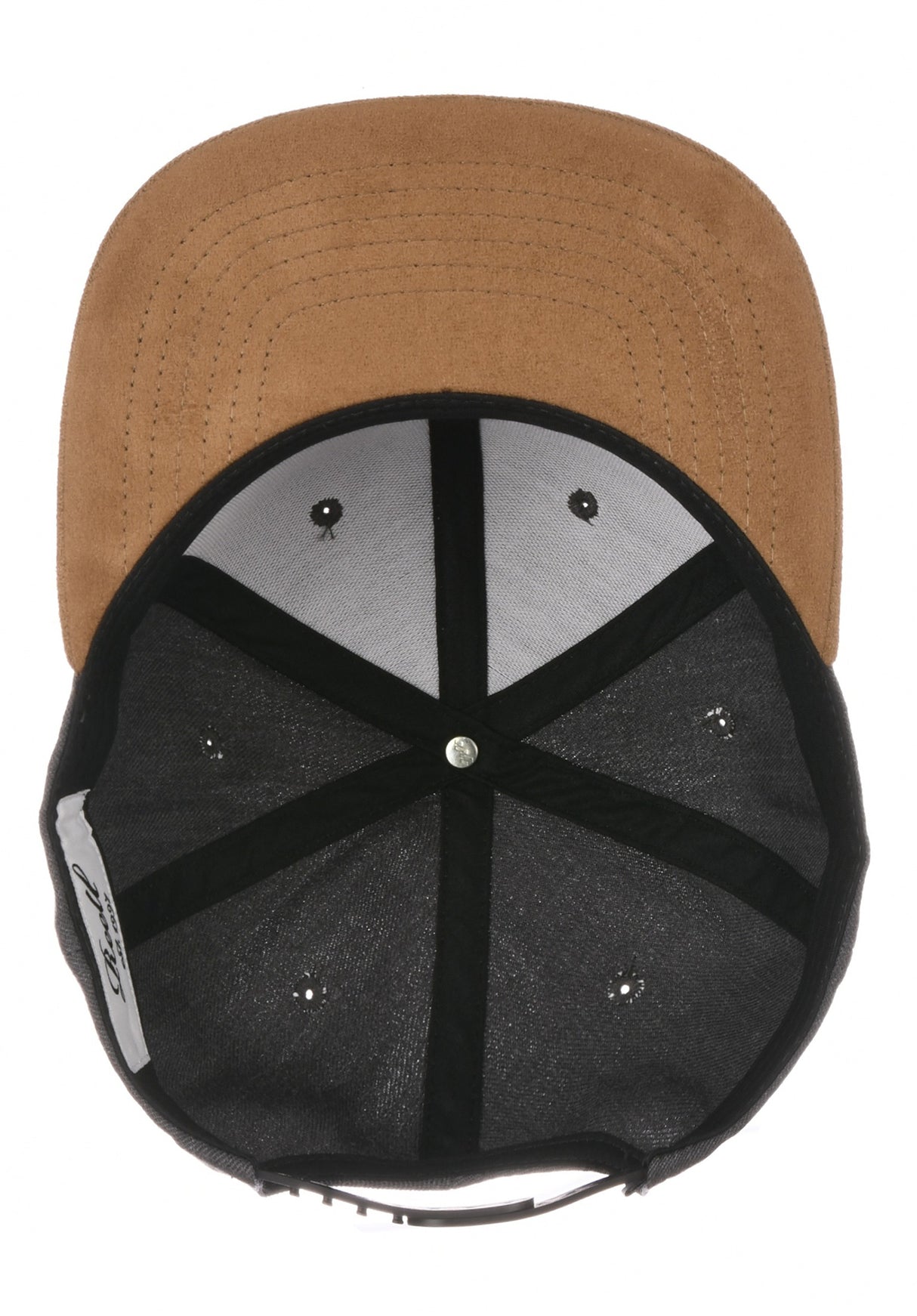 Reell Suede Cap Cap heathercharcoal – Top view