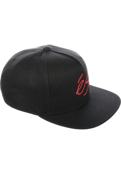 Script Snapback black-red Closeup2