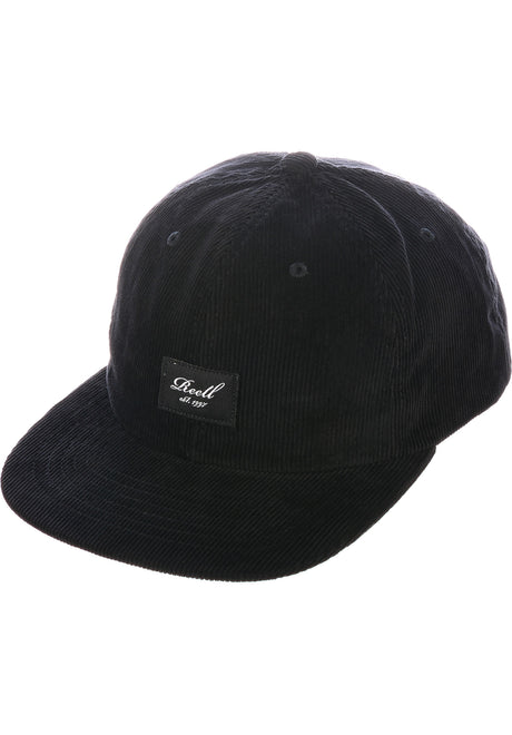 Reell Flat 6 Panel Cappellino black-cord – Vista frontale