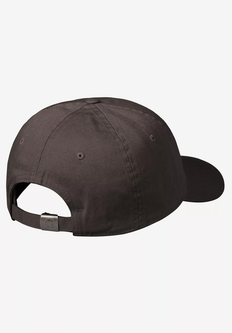 Madison Logo Cap tobacco-white Rueckenansicht