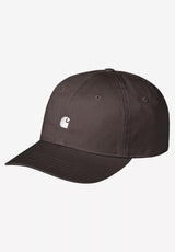 Madison Logo Cap tobacco-white Vorderansicht