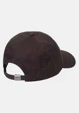 Carhartt WIP Madison Logo Cap Cap palisander-wax – Achteraanzicht