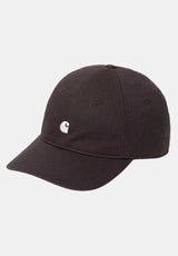 Carhartt WIP Madison Logo Cap Cap palisander-wax – Vooraanzicht
