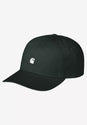 Madison Logo Cap darkscarab-white Vorderansicht