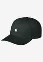 Madison Logo Cap darkscarab-white Vorderansicht