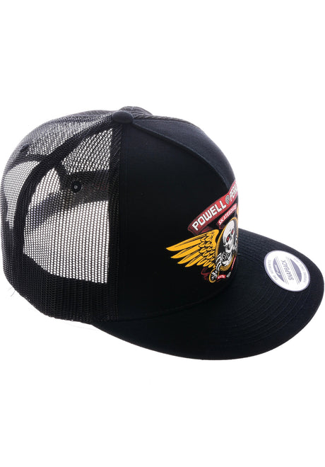 Powell-Peralta Winged Ripper Trucker Snapback Kasket black – Detaljevisning 2