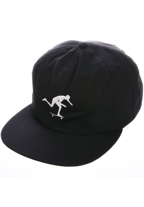 Foundation Push Unstructured Gorra black – Vista frontal