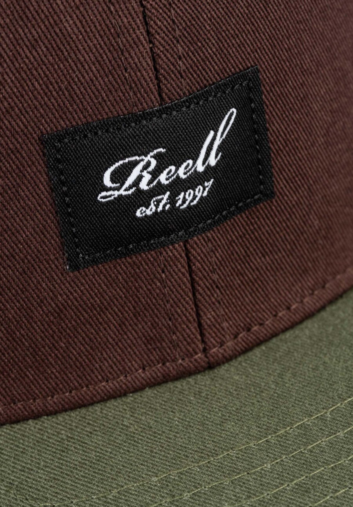 Reell Pitchout Cap Casquette soilbrown-olive – Vue de détail 1