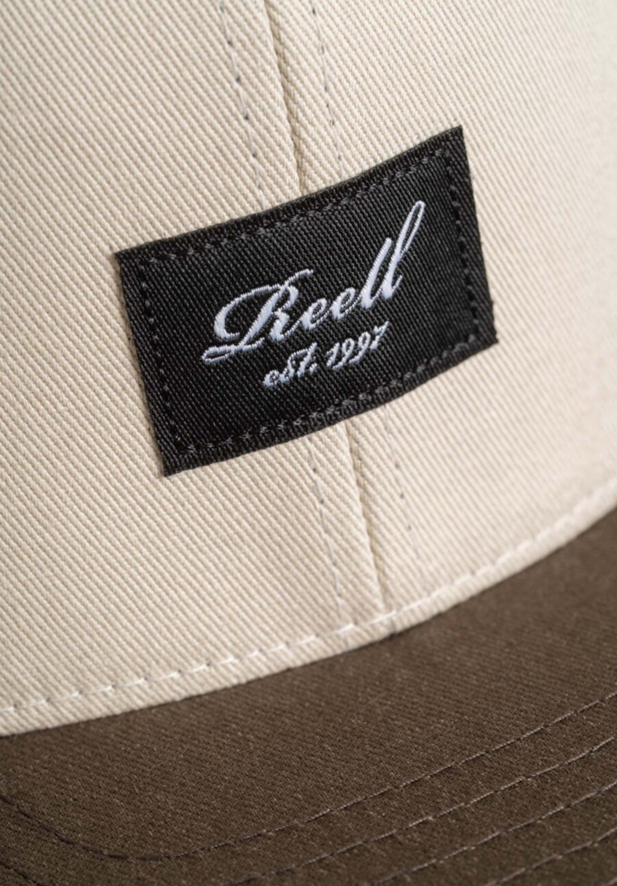 Reell Pitchout Cap Gorra oatmeal-lightbrown – Vista de detalle 1