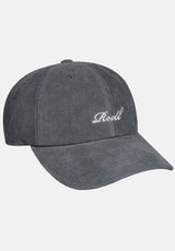 Reell Single Script Cap Kasket bluegrey-cord – Set forfra