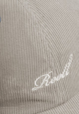 Reell Single Script Cap Casquette lightgrey-cord – Vue de détail 1