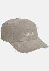 Reell Single Script Cap Casquette lightgrey-cord – Vue de face