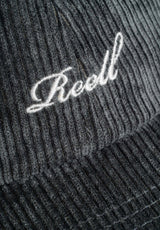 Reell Single Script Cap Casquette graphiteblue-cord – Vue de détail 1
