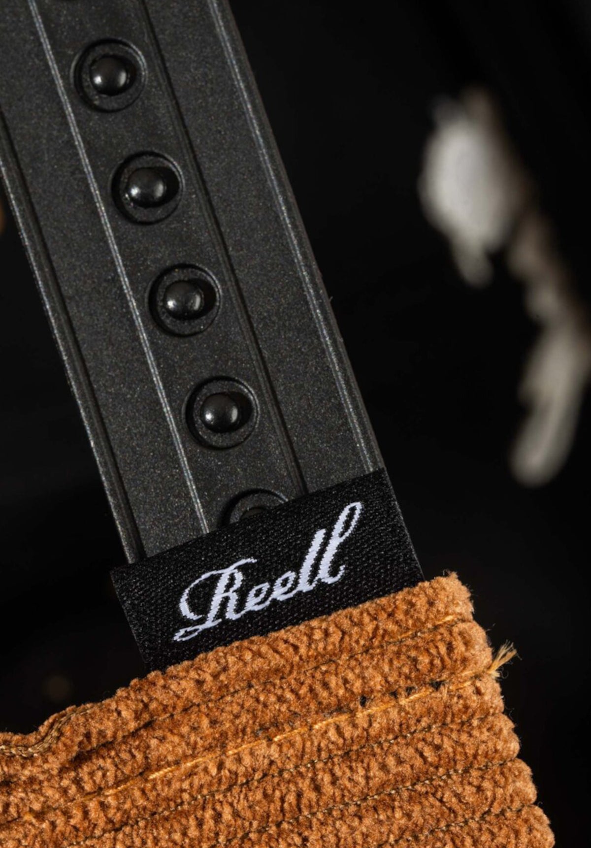 Reell Single Script Cap Kasket deepbronze-cord – Detaljevisning 1