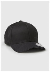 Cleptomanicx Flex Cap black – Front view