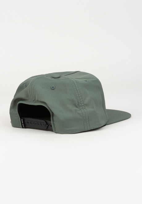 Dark Seas Tridents Nylon Unstructured Cappellino green – Vista posteriore