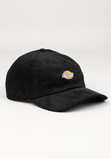 Dickies Hardwick Cord Gorra black – Vista frontal