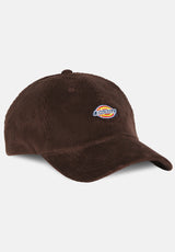 Dickies Hardwick Cord Gorra chocolatebrown – Vista frontal