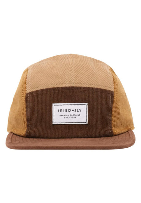 iriedaily Corvin 5 Panel Cappellino mocca – Vista posteriore