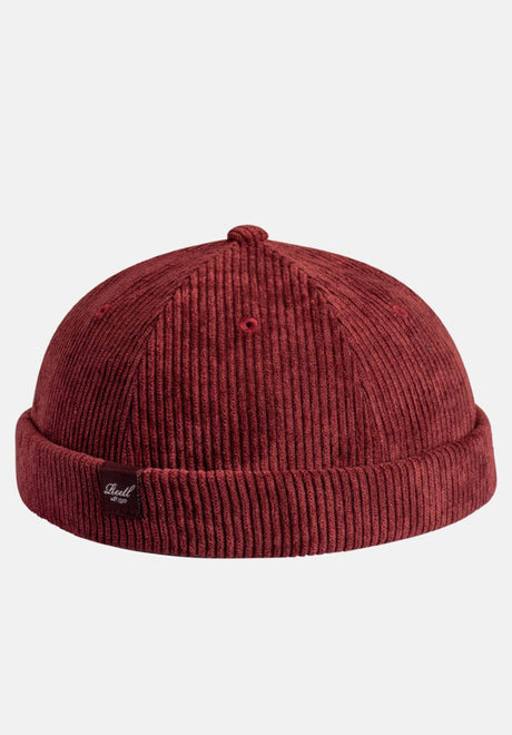 Reell Docker Cap Beanie copperred-cord – Front view