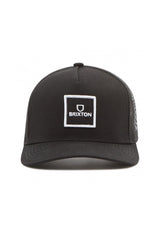 Brixton Alpha Block X C MP Mesh Cap Cap black-black – Back view