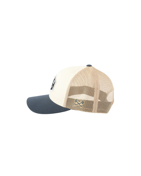 Dark Seas Progress Cappellino white-navy – Vista laterale