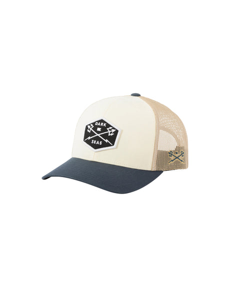 Dark Seas Progress Cappellino white-navy – Vista frontale