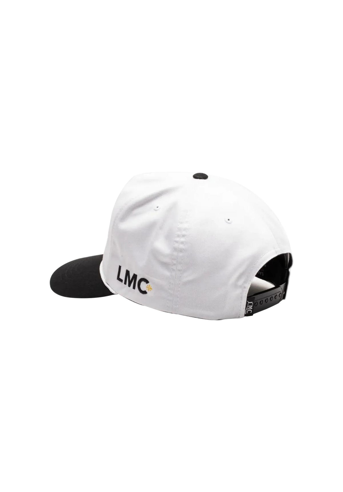 Loser-Machine x Mooneyes Gearhead Cappellino white-black – Vista posteriore