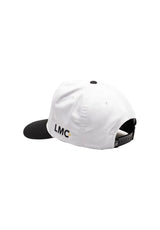 Loser-Machine x Mooneyes Gearhead Cappellino white-black – Vista posteriore